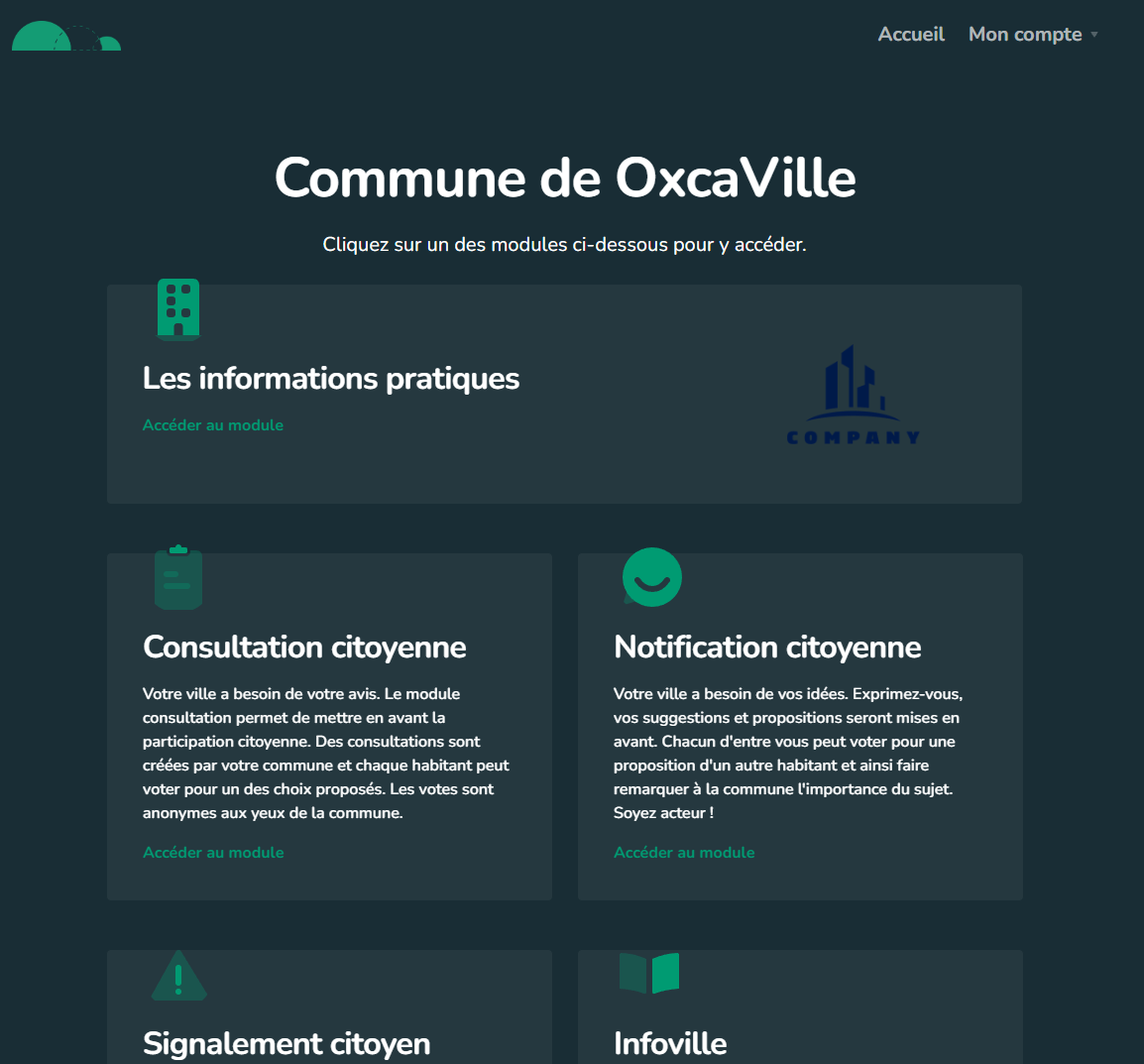 OxcaVille : solution de participation citoyenne